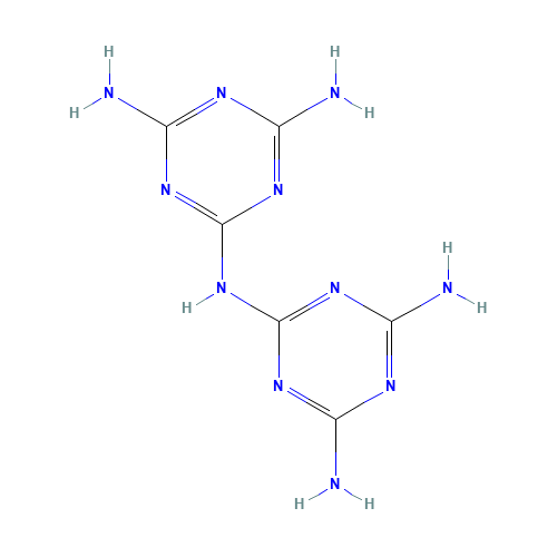 2-N-(4,6-diamino-1,3,5-triazin-2-yl)-1,3,5-triazine-2,4,6-triamine (CAS: 3576-88-3) - Related Chemical Product