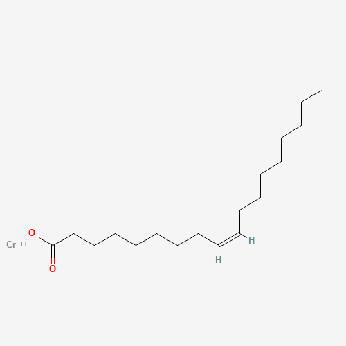 chromium(3+);octadec-9-enoate (CAS: 13308-40-2) - Chemical Structure and Molecular Formula 