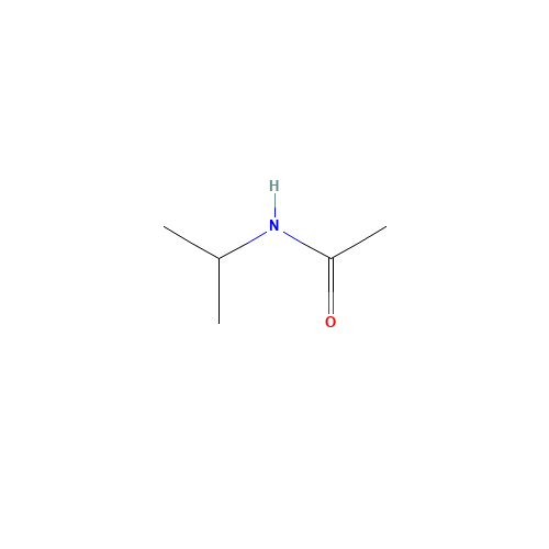 N-Isopropylacetamide (CAS: 1118-69-0) - Chemical Structure and Molecular Formula 