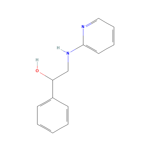 1-phenyl-2-(pyridin-2-ylamino)ethanol (CAS: 553-69-5) - Related Chemical Product