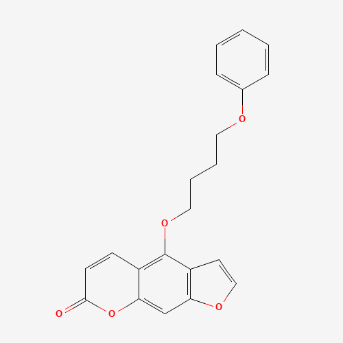 4-(4-phenoxybutoxy)furo[3,2-g]chromen-7-one (CAS: 870653-45-5) - Related Chemical Product