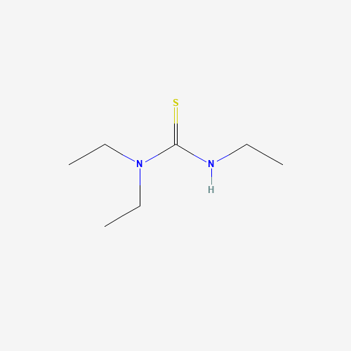 1,1,3-triethylthiourea (CAS: 29306-06-7) - Chemical Structure and Molecular Formula 