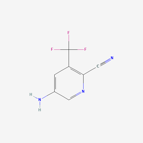 5-amino-3-(trifluoromethyl)pyridine-2-carbonitrile (CAS: 573762-62-6) - Related Chemical Product