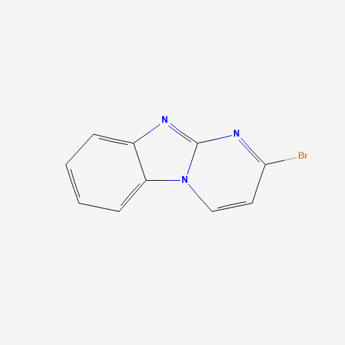 2-bromobenzo[4,5]imidazo[1,2-a]pyrimidine (CAS: 1320211-47-9) - Chemical Structure and Molecular Formula 