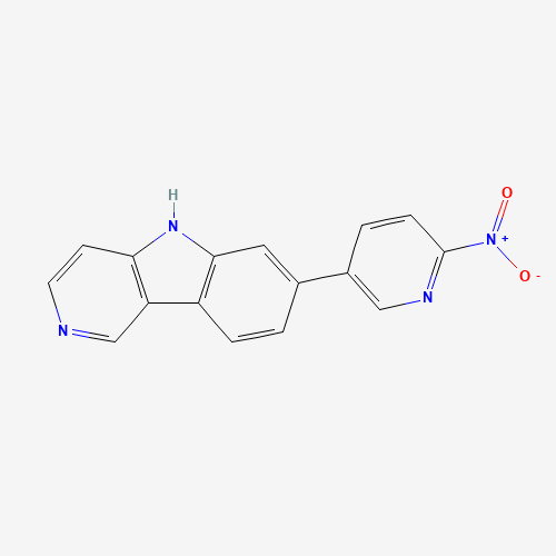 7-(6-nitropyridin-3-yl)-5H-pyrido[4,3-b]indole (CAS: 1415379-89-3) - Related Chemical Product