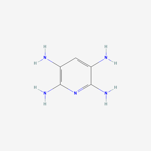 pyridine-2,3,5,6-tetramine (CAS: 38926-45-3) - Chemical Structure and Molecular Formula 
