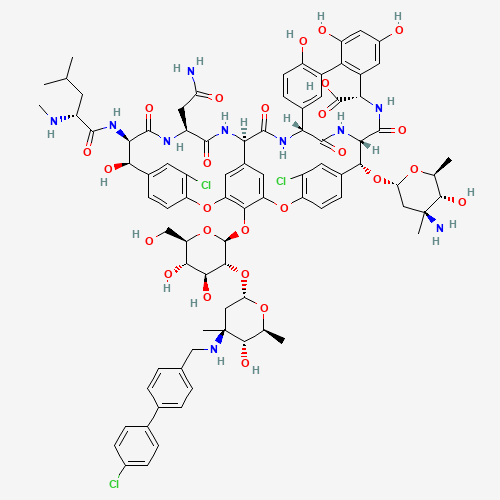 Oritavancin (CAS: 171099-57-3) - Chemical Structure and Molecular Formula 