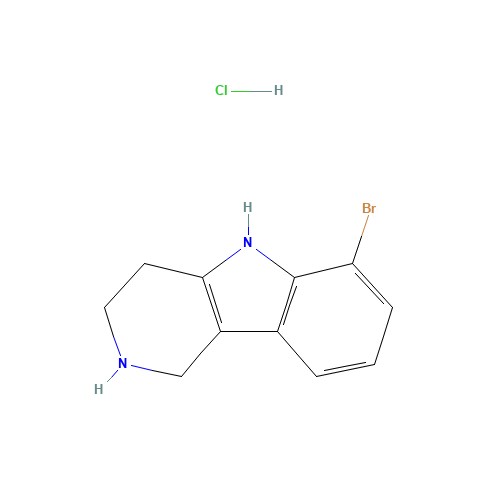 6-bromo-2,3,4,5-tetrahydro-1H-pyrido[4,3-b]indole;hydrochloride (CAS: 1059630-11-3) - Related Chemical Product