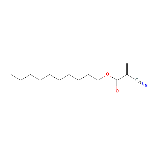 decyl 2-cyanoprop-2-enoate (CAS: 3578-07-2) - Related Chemical Product