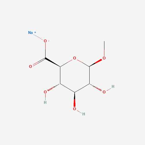 sodium;(2S,3S,4S,5R,6R)-3,4,5-trihydroxy-6-methoxyoxane-2-carboxylate (CAS: 134253-42-2) - Related Chemical Product