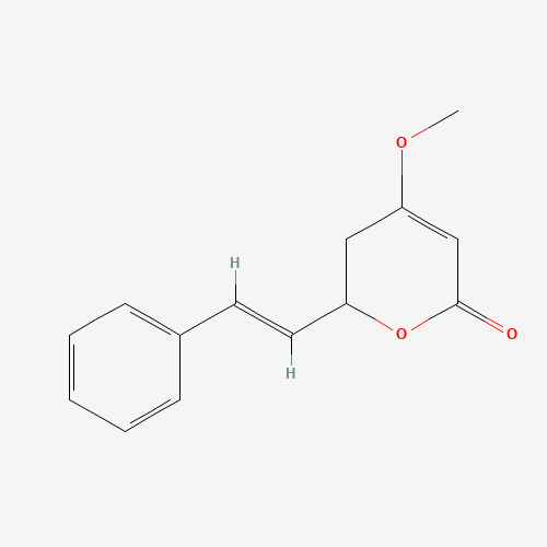 4-methoxy-2-[(E)-2-phenylethenyl]-2,3-dihydropyran-6-one (CAS: 3155-48-4) - Related Chemical Product