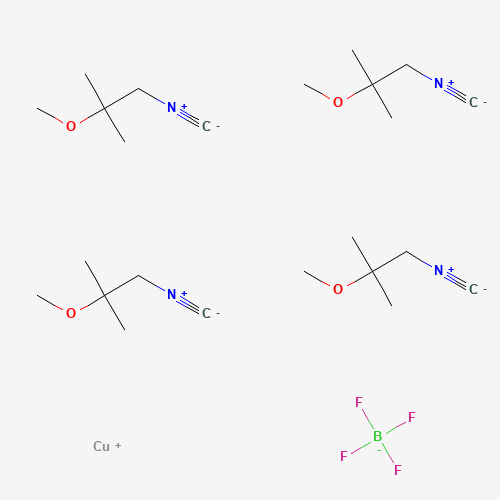 copper(1+);1-isocyano-2-methoxy-2-methylpropane;tetrafluoroborate (CAS: 103694-84-4) - Related Chemical Product