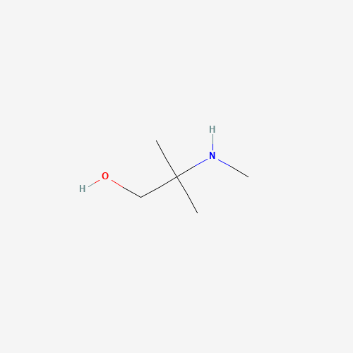 2-Methylamino-2-methyl-1-propanol (CAS: 27646-80-6) - Chemical Structure and Molecular Formula 