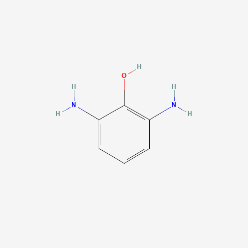 2,6-diaminophenol (CAS: 22440-82-0) - Chemical Structure and Molecular Formula 