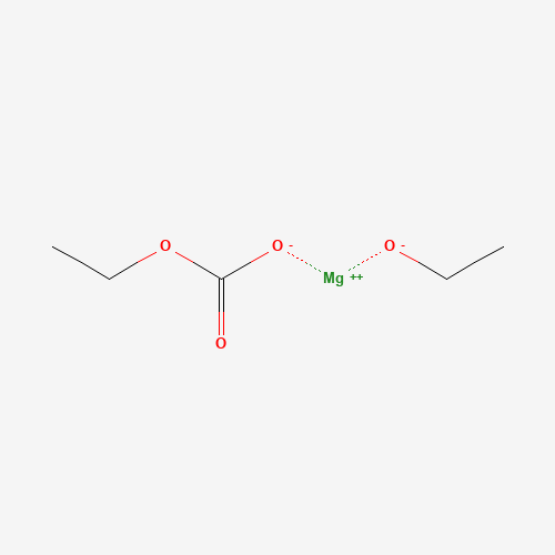 ethoxy(ethyl carbonato-O')magnesium (CAS: 66240-41-3) - Chemical Structure and Molecular Formula 