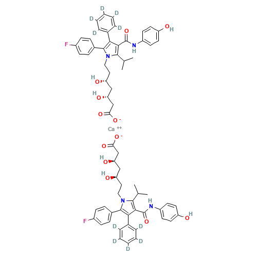 para-Hydroxy Atorvastatin-d5 Calcium Salt (CAS: 265989-45-5) - Related Chemical Product