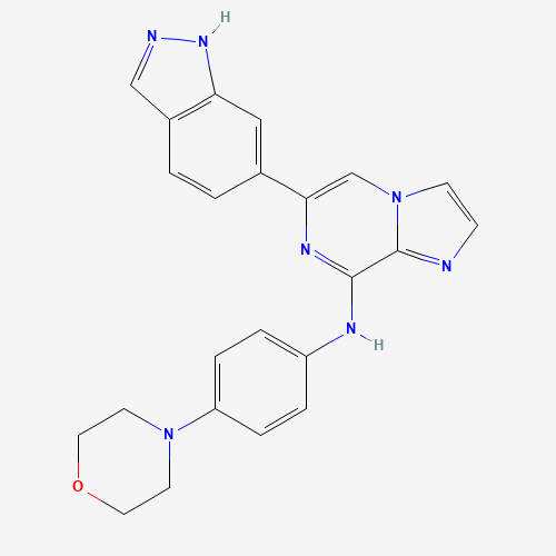 6-(1H-indazol-6-yl)-N-(4-morpholin-4-ylphenyl)imidazo[1,2-a]pyrazin-8-amine (CAS: 1229208-44-9) - Related Chemical Product