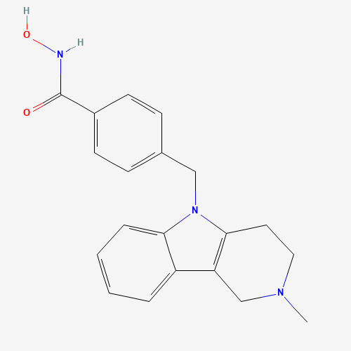 N-hydroxy-4-[(2-methyl-3,4-dihydro-1H-pyrido[4,3-b]indol-5-yl)methyl]benzamide (CAS: 1252003-15-8) - Related Chemical Product