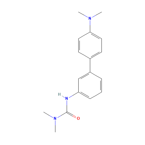 3-[3-[4-(dimethylamino)phenyl]phenyl]-1,1-dimethylurea (CAS: 1469924-27-3) - Chemical Structure and Molecular Formula 