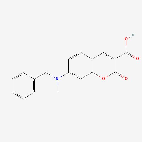 7-[benzyl(methyl)amino]-2-oxochromene-3-carboxylic acid (CAS: 1472624-85-3) - Related Chemical Product