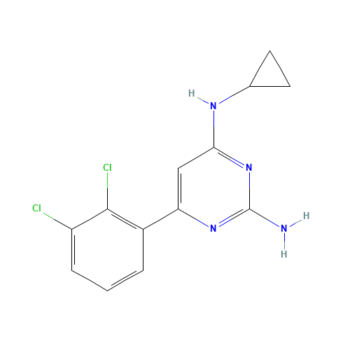 4-N-cyclopropyl-6-(2,3-dichlorophenyl)pyrimidine-2,4-diamine (CAS: 1609960-31-7) - Related Chemical Product