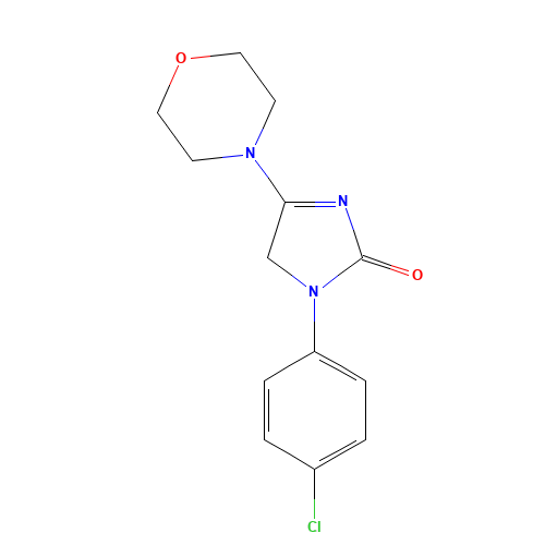 3-(4-chlorophenyl)-5-morpholin-4-yl-4H-imidazol-2-one (CAS: 188116-07-6) - Related Chemical Product