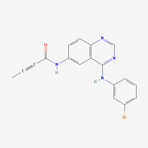 N-[4-(3-bromoanilino)quinazolin-6-yl]but-2-ynamide (CAS: 194423-06-8) - Related Chemical Product