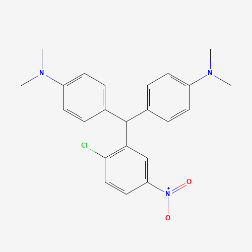 4-[(2-chloro-5-nitrophenyl)-[4-(dimethylamino)phenyl]methyl]-N,N-dimethylaniline (CAS: 256925-03-8) - Related Chemical Product