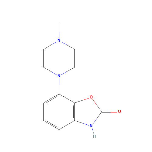 7-(4-methylpiperazin-1-yl)-3H-1,3-benzoxazol-2-one (CAS: 269718-84-5) - Related Chemical Product