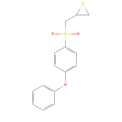 2-[(4-phenoxyphenyl)sulfonylmethyl]thiirane (CAS: 292605-14-2) - Related Chemical Product