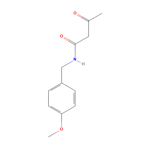N-[(4-methoxyphenyl)methyl]-3-oxobutanamide (CAS: 51719-12-1) - Related Chemical Product