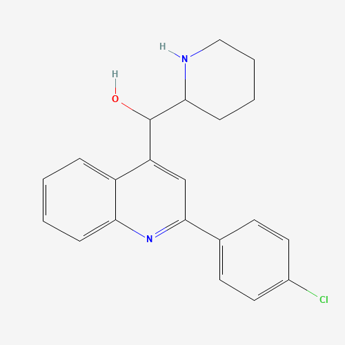[2-(4-chlorophenyl)quinolin-4-yl]-piperidin-2-ylmethanol (CAS: 5428-80-8) - Related Chemical Product