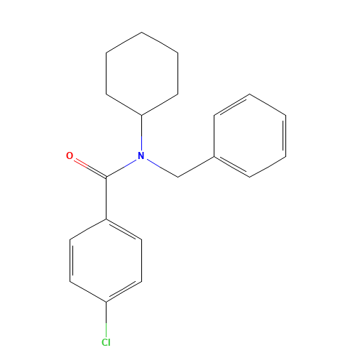 N-benzyl-4-chloro-N-cyclohexylbenzamide (CAS: 945714-67-0) - Related Chemical Product