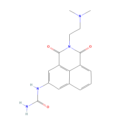 [2-[2-(dimethylamino)ethyl]-1,3-dioxobenzo[de]isoquinolin-5-yl]urea (CAS: 956590-23-1) - Related Chemical Product