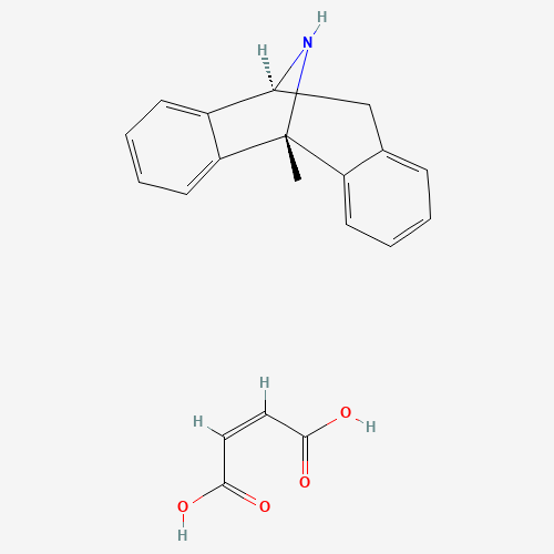 (5R,10S)-(-)-5-Methyl-10,11-dihydro-5H-dibenzo[a,d]cylcohepten-5,10-imine maleate (CAS: 121917-57-5) - Related Chemical Product