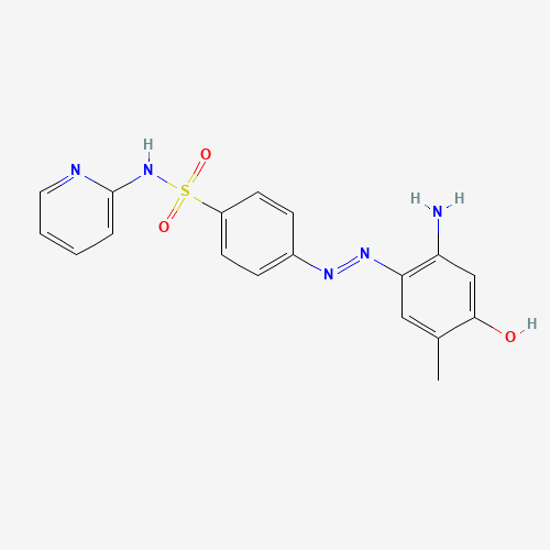 4-[(2Z)-2-(2-amino-5-methyl-4-oxocyclohexa-2,5-dien-1-ylidene)hydrazinyl]-N-pyridin-2-ylbenzenesulfonamide (CAS: 1395084-25-9) - Related Chemical Product