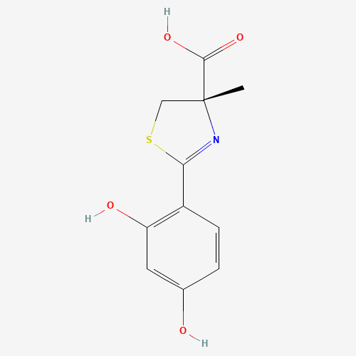 (2Z,4S)-2-(2-hydroxy-4-oxocyclohexa-2,5-dien-1-ylidene)-4-methyl-1,3-thiazolidine-4-carboxylic acid (CAS: 239101-33-8) - Related Chemical Product