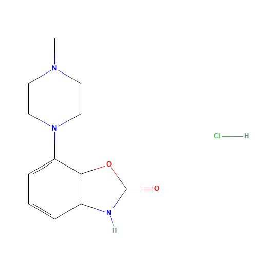 7-(4-methylpiperazin-1-yl)-3H-1,3-benzoxazol-2-one;hydrochloride (CAS: 269718-83-4) - Related Chemical Product