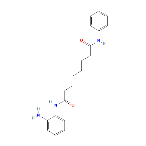N'-(2-aminophenyl)-N-phenyloctanediamide (CAS: 537034-17-6) - Chemical Structure and Molecular Formula 
