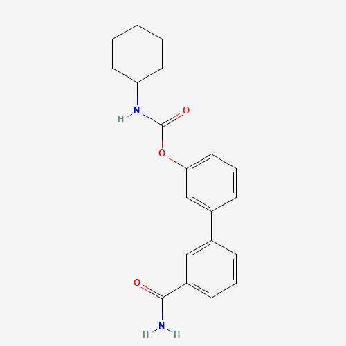 [3-(3-carbamoylphenyl)phenyl] N-cyclohexylcarbamate (CAS: 546141-08-6) - Related Chemical Product