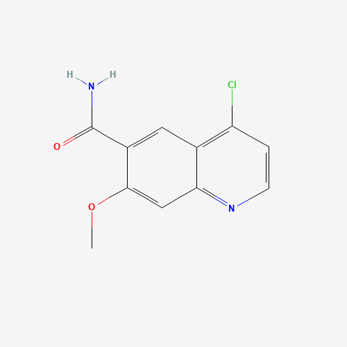 4-chloro-7-methoxyquinoline-6-carboxamide (CAS: 417721-36-9) - Related Chemical Product