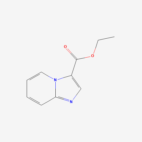 ethyl imidazo[1,2-a]pyridine-3-carboxylate (CAS: 123531-52-2) - Chemical Structure and Molecular Formula 