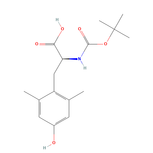 (2S)-3-(4-hydroxy-2,6-dimethylphenyl)-2-[(2-methylpropan-2-yl)oxycarbonylamino]propanoic acid (CAS: 99953-00-1) - Related Chemical Product