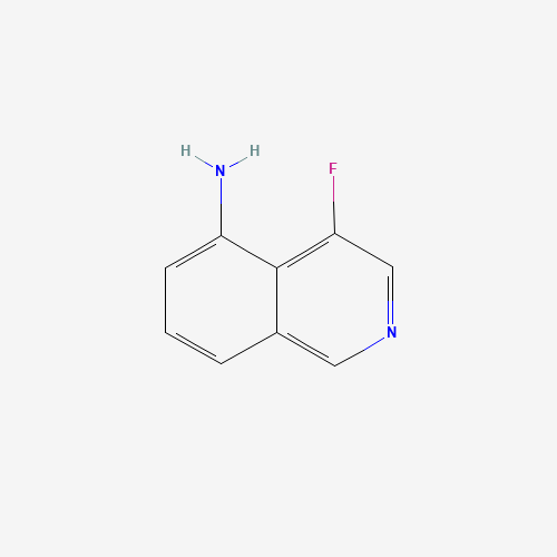 4-fluoroisoquinolin-5-amine (CAS: 928664-14-6) - Chemical Structure and Molecular Formula 