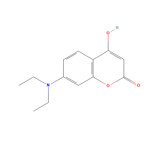 7-(diethylamino)-4-hydroxychromen-2-one (CAS: 64369-55-7) - Related Chemical Product