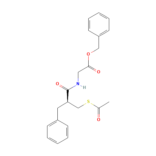 benzyl 2-[[(2S)-2-(acetylsulfanylmethyl)-3-phenylpropanoyl]amino]acetate (CAS: 112573-73-6) - Related Chemical Product