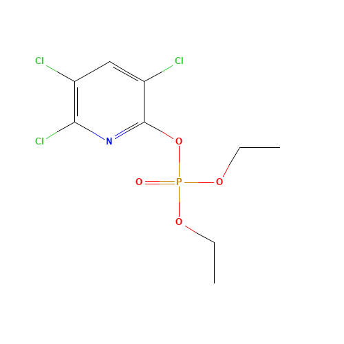 diethyl (3,5,6-trichloropyridin-2-yl) phosphate (CAS: 5598-15-2) - Related Chemical Product