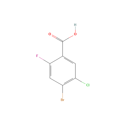 4-bromo-5-chloro-2-fluorobenzoic acid (CAS: 1349708-91-3) - Related Chemical Product
