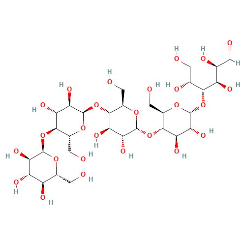 MALTOPENTAOSE (CAS: 34620-76-3) - Chemical Structure and Molecular Formula 