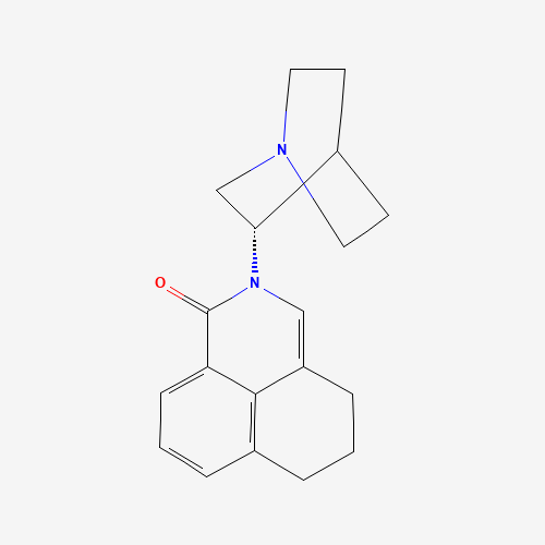 Palonosetron (CAS: 135729-56-5) - Chemical Structure and Molecular Formula 